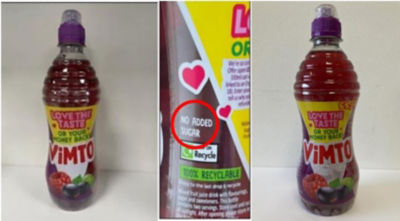 Vimto recall